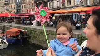 The Beauty of Honfleur France  Cute Coastal Town in Normandy [upl. by Hesketh]