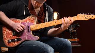 1968 Pink Paisley Fender Telecaster  CME Vintage Demo  Alex Chadwick [upl. by Cly]