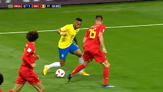 Neymar vs Bélgica – Copa do Mundo 2018  Quartas de Final [upl. by Anivle]