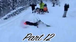 Ski Crash Compilation of the BEST Stupid amp Crazy FAILS EVER MADE PART 12 [upl. by Fayre96]