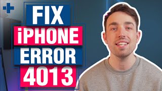 Error 4013 How to Fix iPhone Error 4013 [upl. by Baxy]