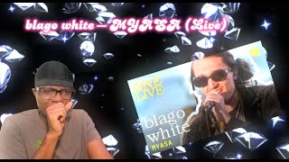 Music Producer Reacts To Russian Rap blago white – MYASA Live  Иностранец слушает русскую музыку [upl. by Aroda]