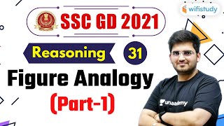 600 PM SSC GD 2021  Reasoning by Deepak Tirthyani  Figure Analogy Part1 [upl. by Nugesulo250]