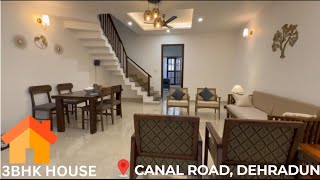 3 BHK Owner Made House Canal Road Dehradun [upl. by Edalb]