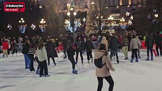 Video Patinoar Iași langa Palatul Culturii placestovisit placestotravel orasuliasi iasi2024 [upl. by Regina283]