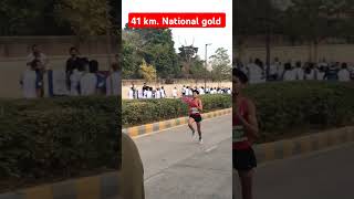 41km national gold medal  viral video  athletics  workout plan  Olympic  army  trending [upl. by Nuarb]