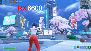 RX 6600  Fortnite Chapter 4  DX12 [upl. by Analaj203]