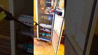 deionized water clean Electrical panel [upl. by Arakihc151]