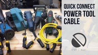 Easy Power Tool Cable Solution Neutrik PowerCon True1 [upl. by Corbin]