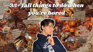 vlogtober FALL THINGS TO DO WHEN YOU’RE BORED [upl. by Annahsed]