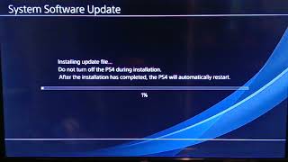 PlayStation 4 System Software Update Version 1152 [upl. by Ahsam]