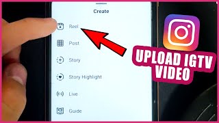 How to Upload IGTV Video on Instagram [upl. by Rehpatsirhc]