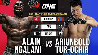 Alain Ngalani vs Ariunbold TurOchir 🔥 From The Archives [upl. by Eelyam]