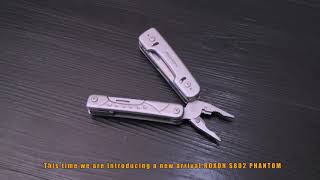 ROXON Phantom S802 multitool Replaceable knife [upl. by Oirretna]