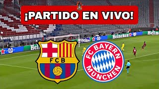 BARCELONA vs BAYERN MUNICH EN VIVO🔴 CHAMPIONS LEAGUE [upl. by Akienat518]