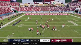 Reliaquest Bowl Penn State vs Arkansas [upl. by Imis]