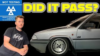 Will my classic car pass its MOT  Citroen BX recommission Week 4 [upl. by Anastasia]