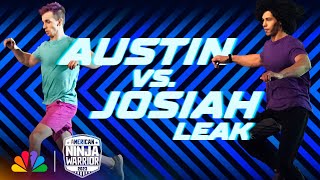 LEAK Shocking Fall in Josiah Pippel and Austin Grays Race  American Ninja Warrior  NBC [upl. by Latin]