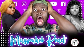 OMG Badgirl Nafisah goes CREZY again with “CLlT0RIS” video Magraheb Reacts [upl. by Coppola719]