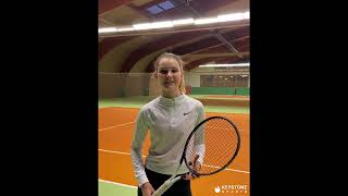 Jette Hafermann  College Tennis Recruiting Video  Fall 2024 [upl. by Dixon510]