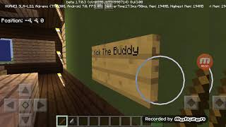 Minecraft PE Monster School Kick The Buddy Challenge Animation [upl. by Peter]