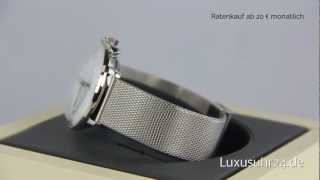 Junghans Max Bill Chronoscope 027400344 Luxusuhr24 Ratenkauf ab 20 EuroMonat [upl. by Amuh537]