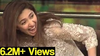 Mahira Khan gone crazy as Jogi Baba comes in Mazaaq Raat [upl. by Rhona]