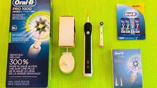 Oral B Pro 1000 Review After using it for a Month  Electric Toothbrush [upl. by Nasah]