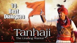 10 Best Dialogues Of Tanhaji ji  New MarathiHindi Movie 2020  Full HD [upl. by Sigismondo]