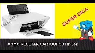 COMO DESPROTEGER CARTUCHO ORIGINAL HP 662 664 PARA RECARREGAR [upl. by Bradlee235]