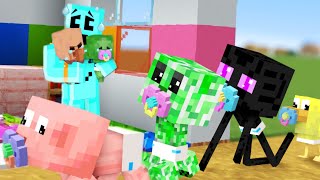 Minecraft but I Opened a Mob Daycare [upl. by Ima]