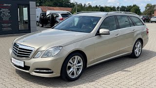 Mercedes E 350 T 4Matic Leder Memory aus 1Hand ILS AHK [upl. by Yrret330]