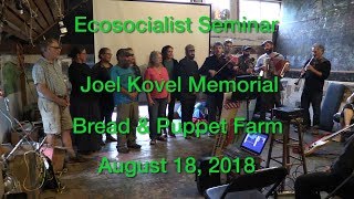 Ecosocialist Seminar  Joel Kovel Memorial [upl. by Meerak]