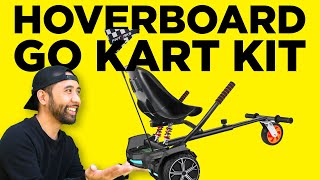 Flytraks K2 Hoverboard Go Kart Kit Assembly and Full Review  RunPlayBack [upl. by Ansel]