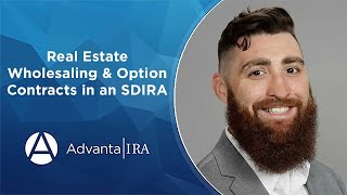 Real Estate Wholesaling amp Option Contracts in an SDIRA [upl. by Nahtannhoj]