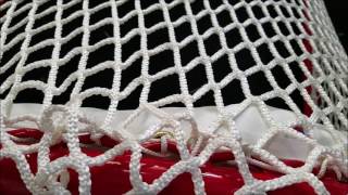 How to Lace And Tie A Hockey Net [upl. by Teferi445]