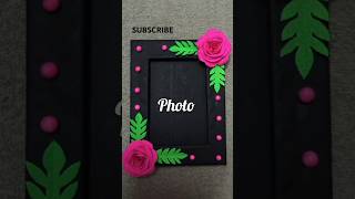 Photo frame making at home  Best out of waste cardboard  Diy photo frame  Photo frame short [upl. by Nylarej]