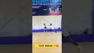 How to score in basketball 🏀 FAST BREAK 🦶 FAST FEET hooper speedandagility giannisantetokounmpo [upl. by Mehalek]