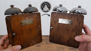 Antique Door Bell Restoration  Restoration Videos [upl. by Ilaw]