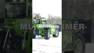 Multifarmer It´s Snowtime ☃️ Merlo Mix aus Teleskoplader amp Traktor  Schneeschaufeln für Profis [upl. by Abeh605]