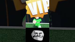 Roblox IQ Moment Troll Face Meme shortsTagsroblox gunslaya viral [upl. by Ainet]