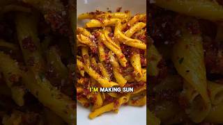 Sun dried tomato lemon pasta [upl. by Nahtanhoj]