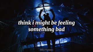 Ellise  Feeling Something Bad Lyrics [upl. by Etnwahs]