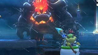 Super Mario 3D World  Bowsers Fury  All Cat Shines in Crisp Climb Castle [upl. by Hamian613]