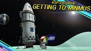 KSP How To Get to MINMUS for the first time Science Mode [upl. by Horwitz999]