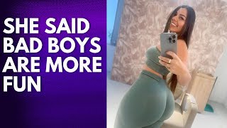 Latina Woman Explains Why She Likes Bad Boys Over Good Guys [upl. by Anayad953]