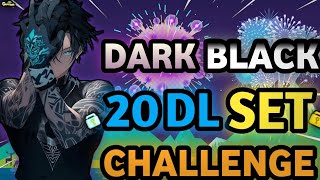 SPECIAL 20 DLS DARK BLACK SET CHALLENGE NEW SET  Growtopia  Set Challenge 476 [upl. by Khanna]