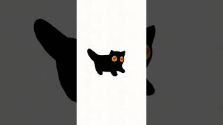 wait 🖤🐈‍⬛😂 silly shortanimation maps [upl. by Aufa729]