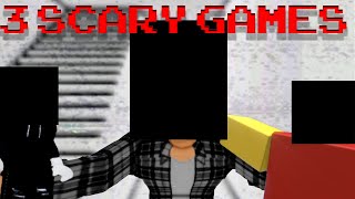 3 Psychological Horror Games On Roblox [upl. by Treble]