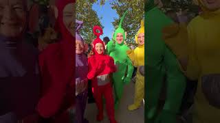 Lucca comics amp games 2024 shorts cosplay teletubbies [upl. by Aihtnis]